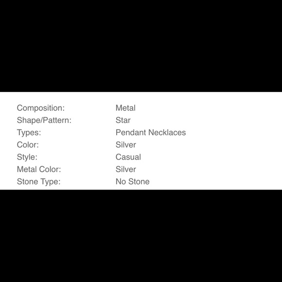 Gold Star π Necklace - Picture 4 of 5